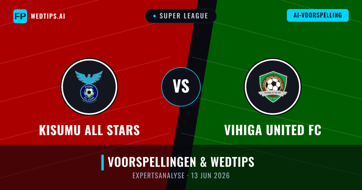 Kisumu All Stars vs Vihiga United FC — voorspelling en vooruitblik wedstrijd