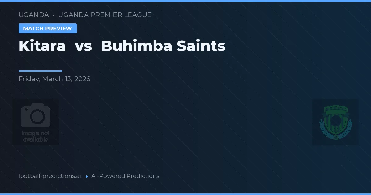 Kitara vs Buhimba Saints — voorspelling en vooruitblik wedstrijd