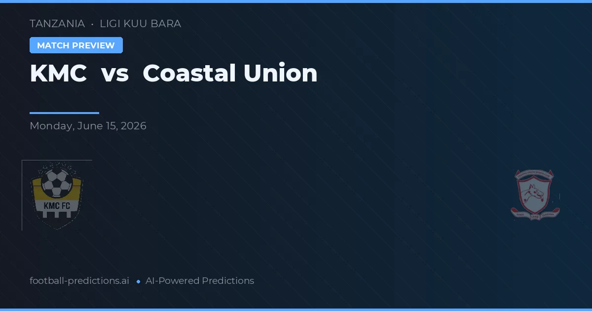 KMC vs Kust Union — voorspelling en vooruitblik wedstrijd