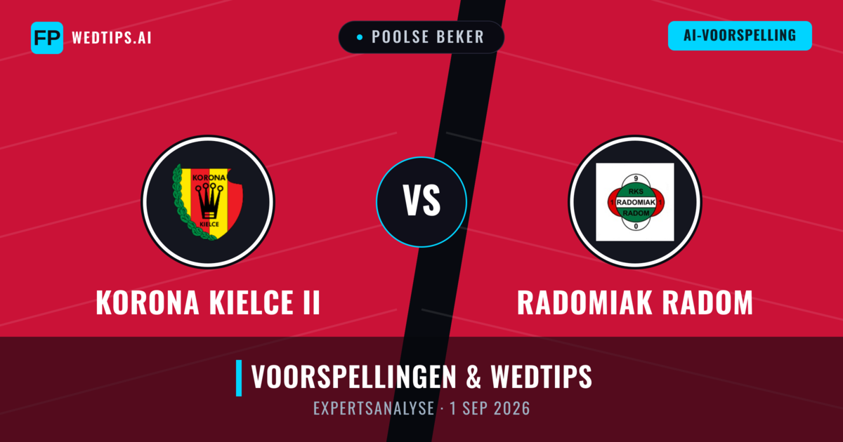 Korona Kielce II vs Radomiak Radom — voorspelling en vooruitblik wedstrijd