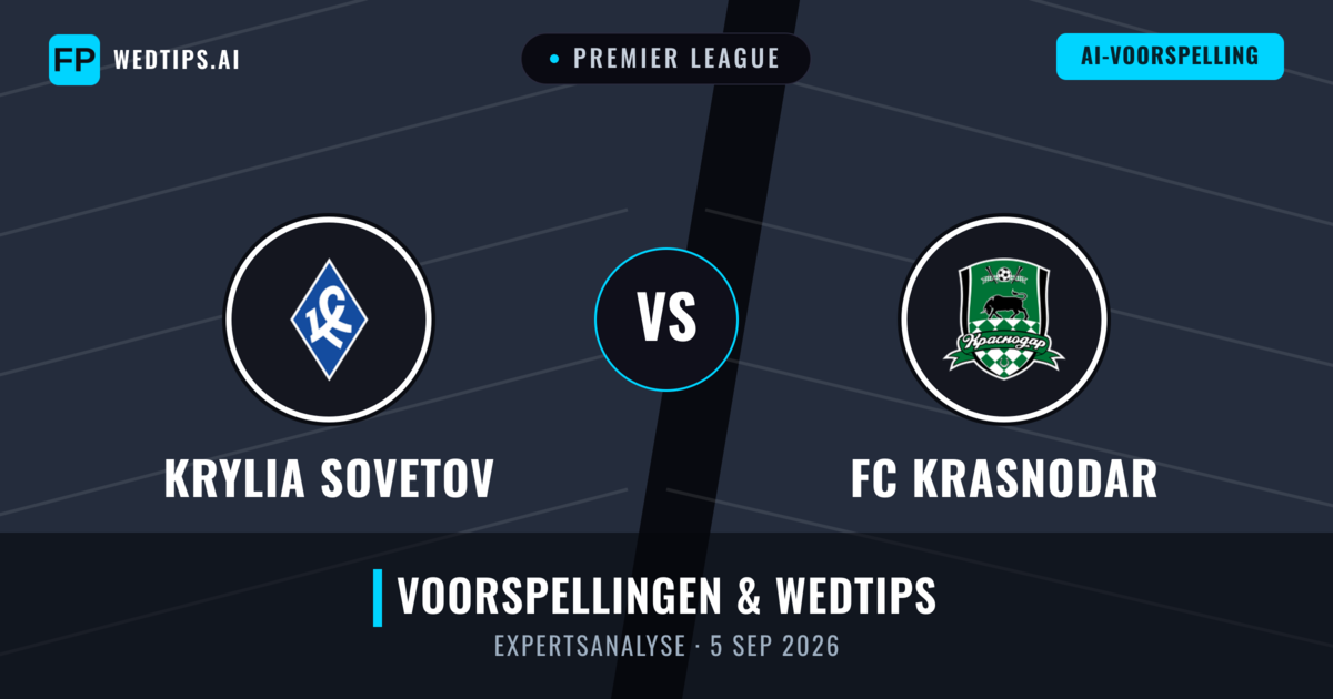 Krylia Sovetov vs FC Krasnodar — voorspelling en vooruitblik wedstrijd