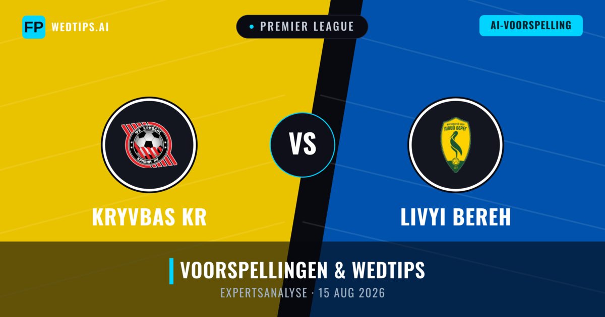 Kryvbas KR vs Livyi Bereh — voorspelling en vooruitblik wedstrijd