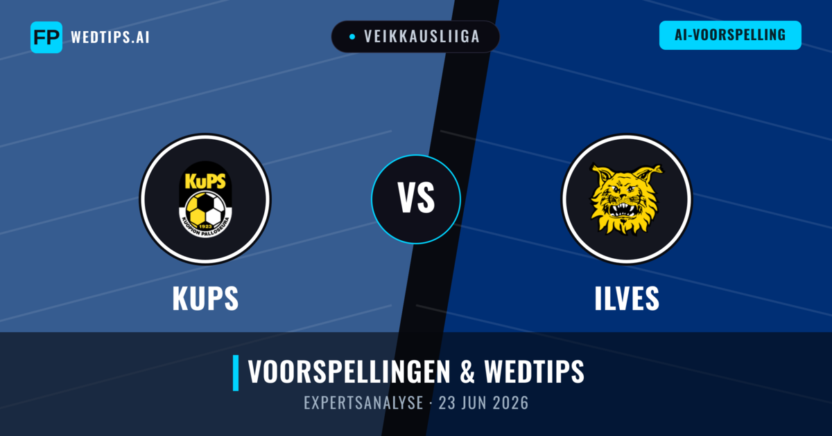 KuPS vs Ilves — voorspelling en vooruitblik wedstrijd