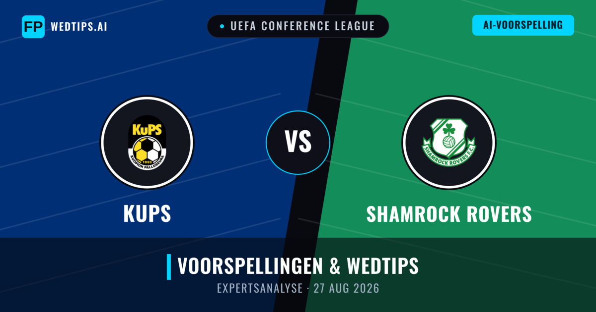 KuPS vs Shamrock Rovers — voorspelling en vooruitblik wedstrijd