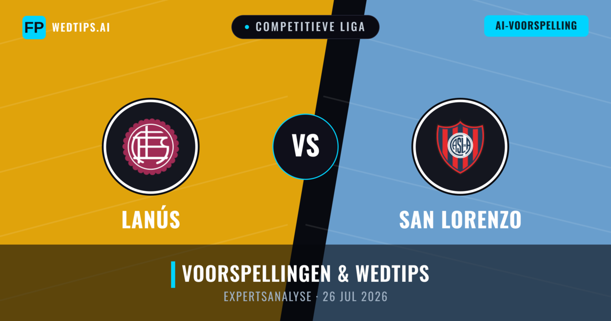 Lanús vs San Lorenzo — voorspelling en vooruitblik wedstrijd