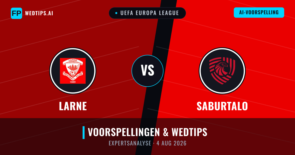 Larne vs FC Iberia 1999 — voorspelling en vooruitblik wedstrijd
