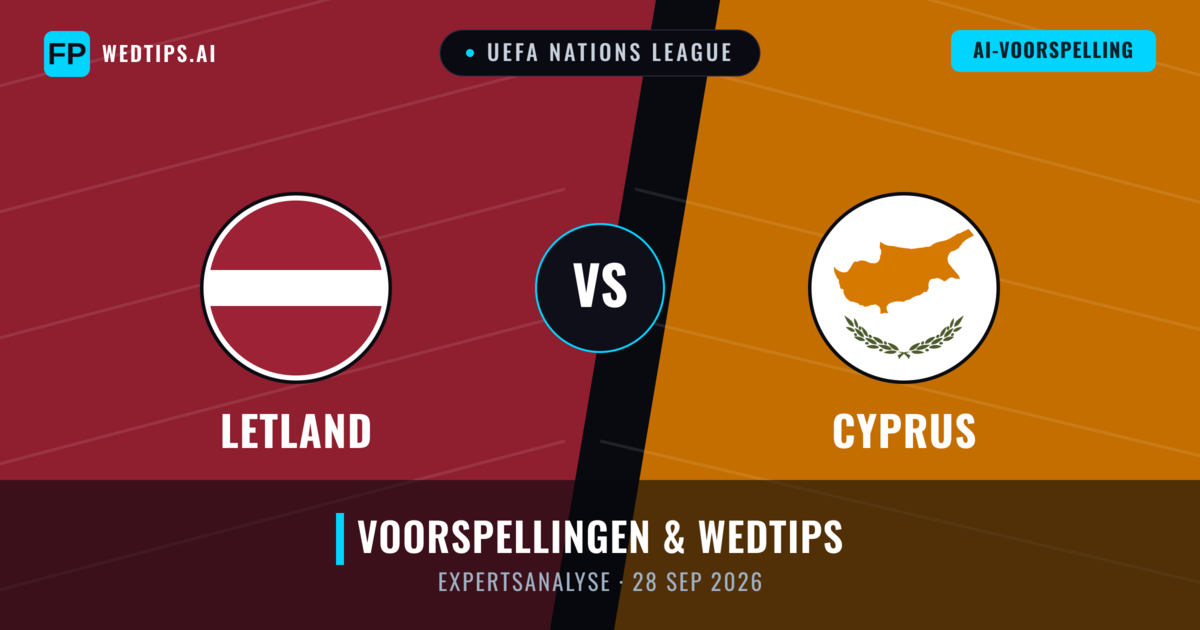 Letland vs Cyprus — voorspelling en vooruitblik wedstrijd