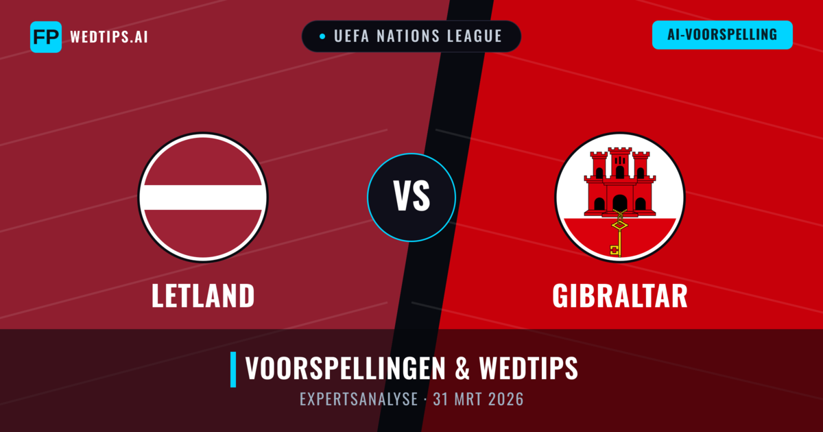 Letland vs Gibraltar — voorspelling en vooruitblik wedstrijd