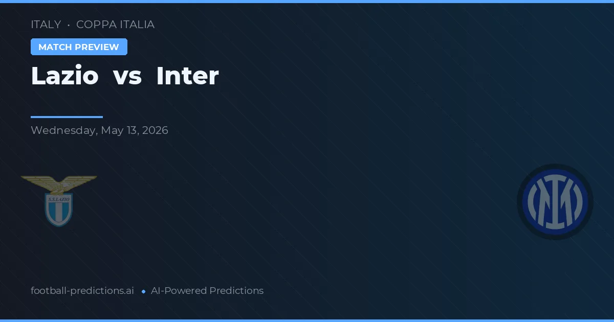 Lazio vs Internazionale — voorspelling en vooruitblik wedstrijd