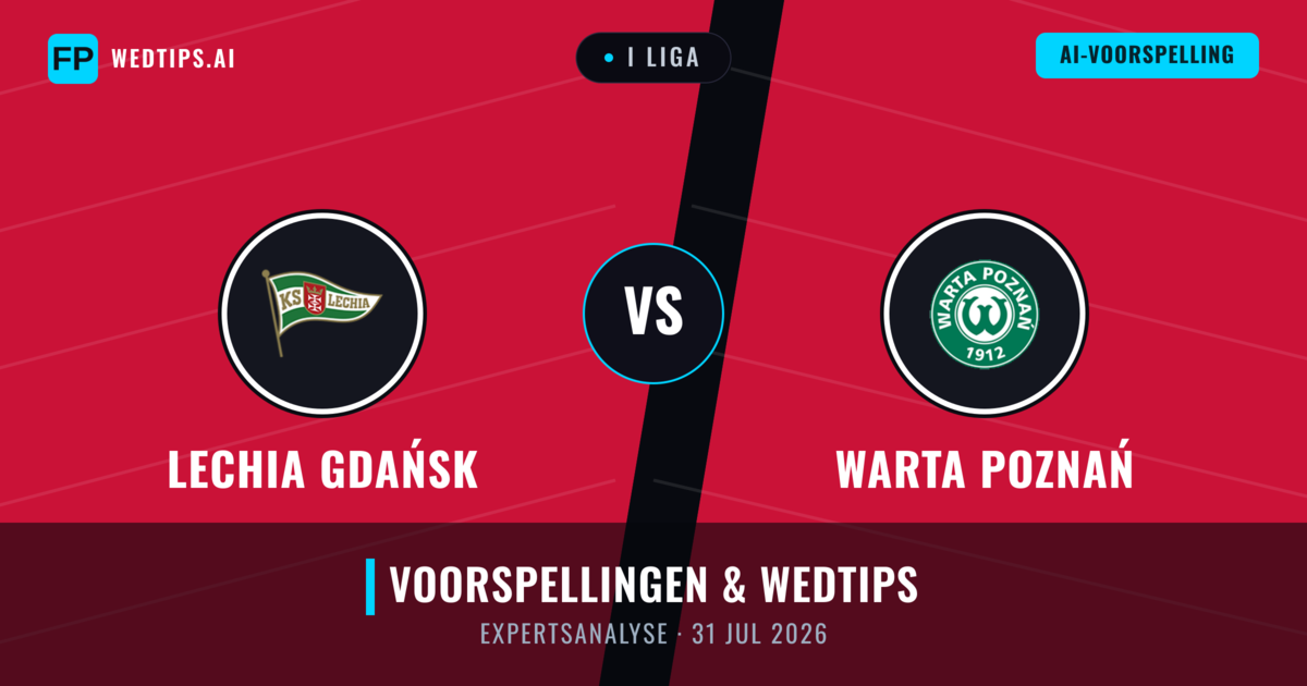 Lechia Gdańsk vs Warta Poznań — voorspelling en vooruitblik wedstrijd