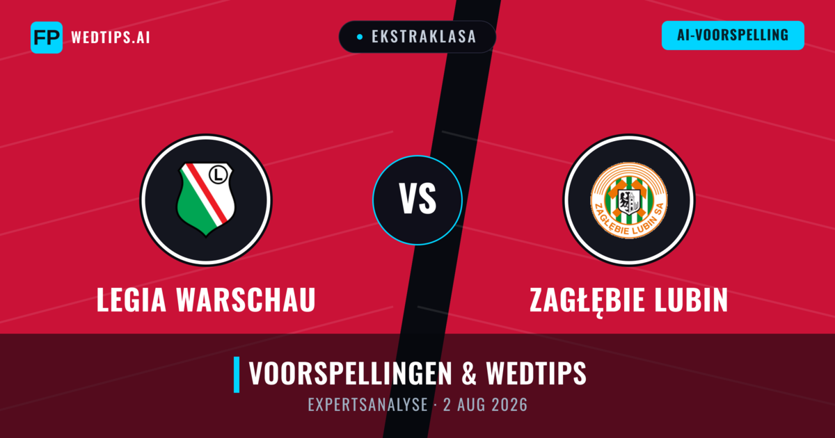 Legia Warschau vs Zagłębie Lubin — voorspelling en vooruitblik wedstrijd