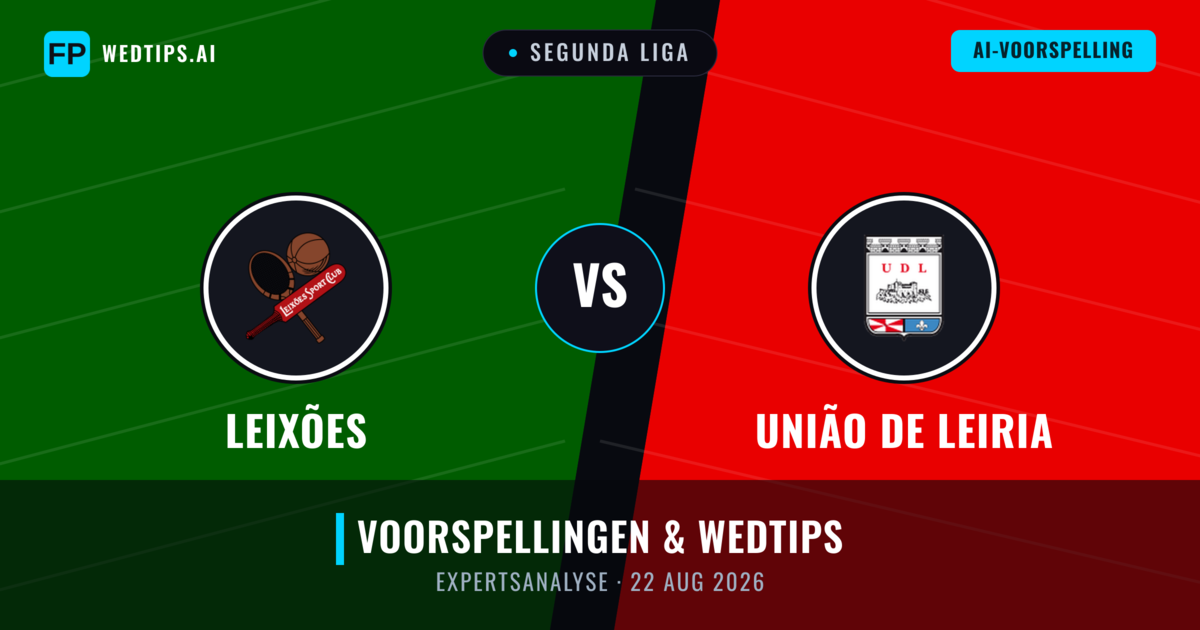 Leixões vs União de Leiria — voorspelling en vooruitblik wedstrijd
