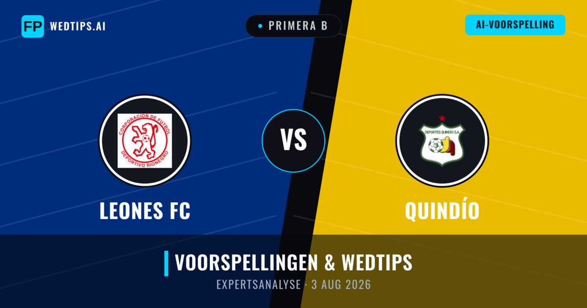 Leones FC vs Quindío — voorspelling en vooruitblik wedstrijd