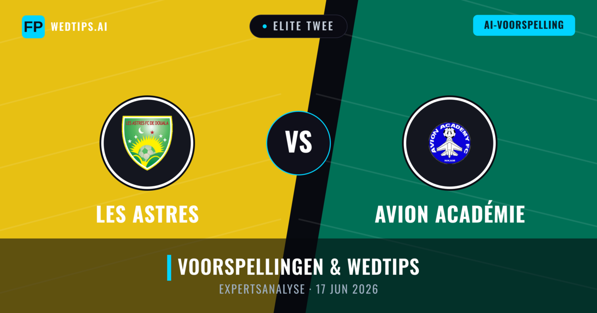 Les Astres vs Avion Académie — voorspelling en vooruitblik wedstrijd