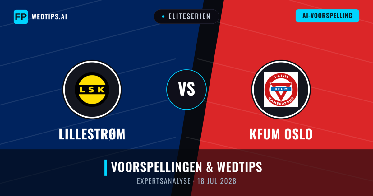 Lillestrøm vs KFUM Oslo — voorspelling en vooruitblik wedstrijd