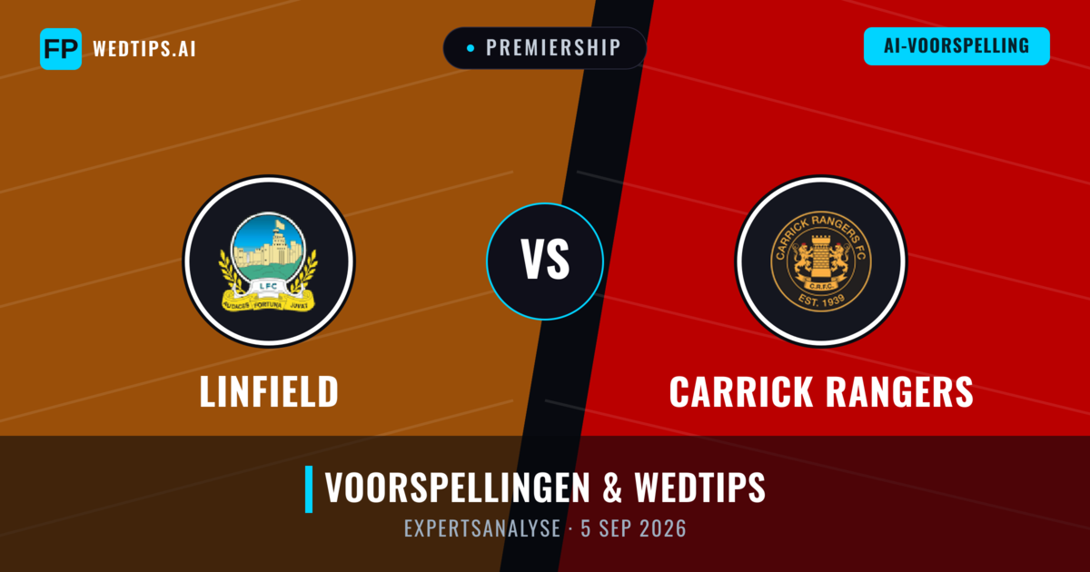 Linfield vs Carrick Rangers — voorspelling en vooruitblik wedstrijd