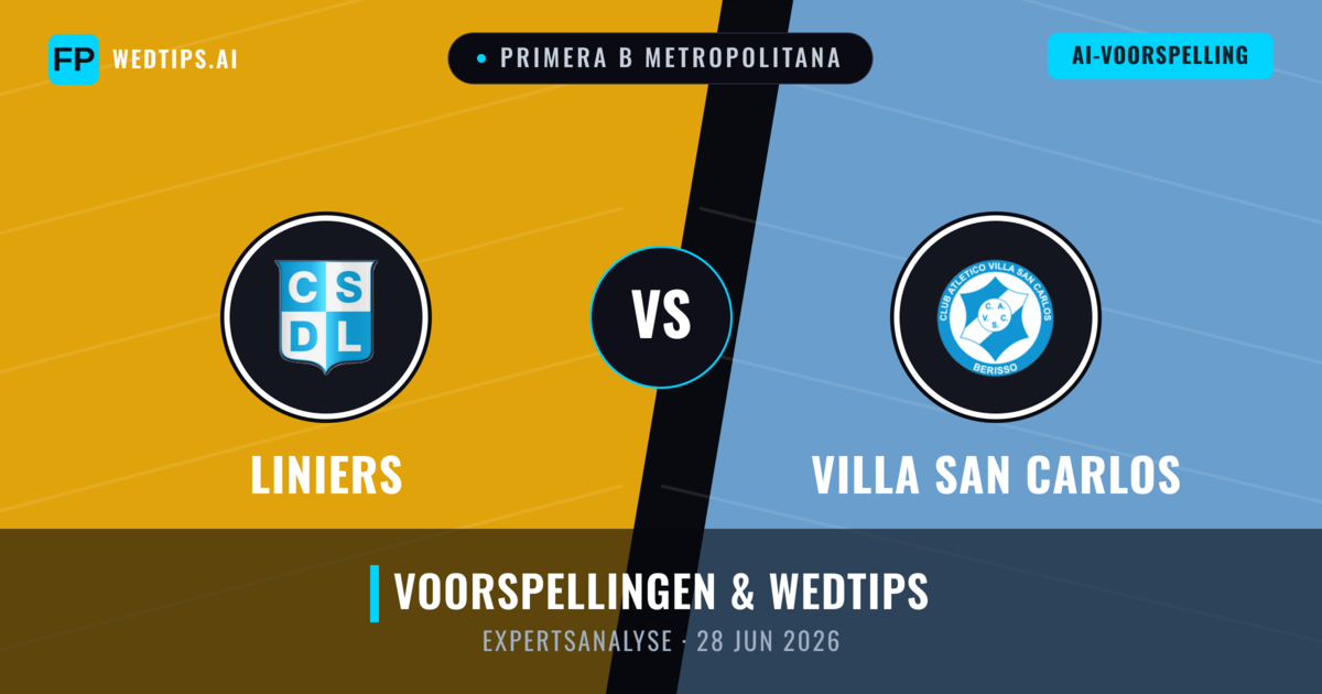 Liniers vs Villa San Carlos — voorspelling en vooruitblik wedstrijd