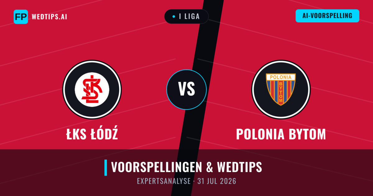 ŁKS Łódź vs Polonia Bytom — voorspelling en vooruitblik wedstrijd
