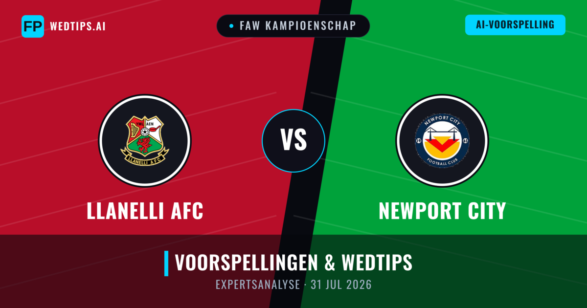 Llanelli AFC vs Newport City — voorspelling en vooruitblik wedstrijd