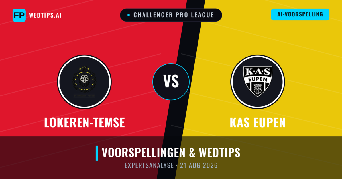 Lokeren-Temse vs KAS Eupen — voorspelling en vooruitblik wedstrijd
