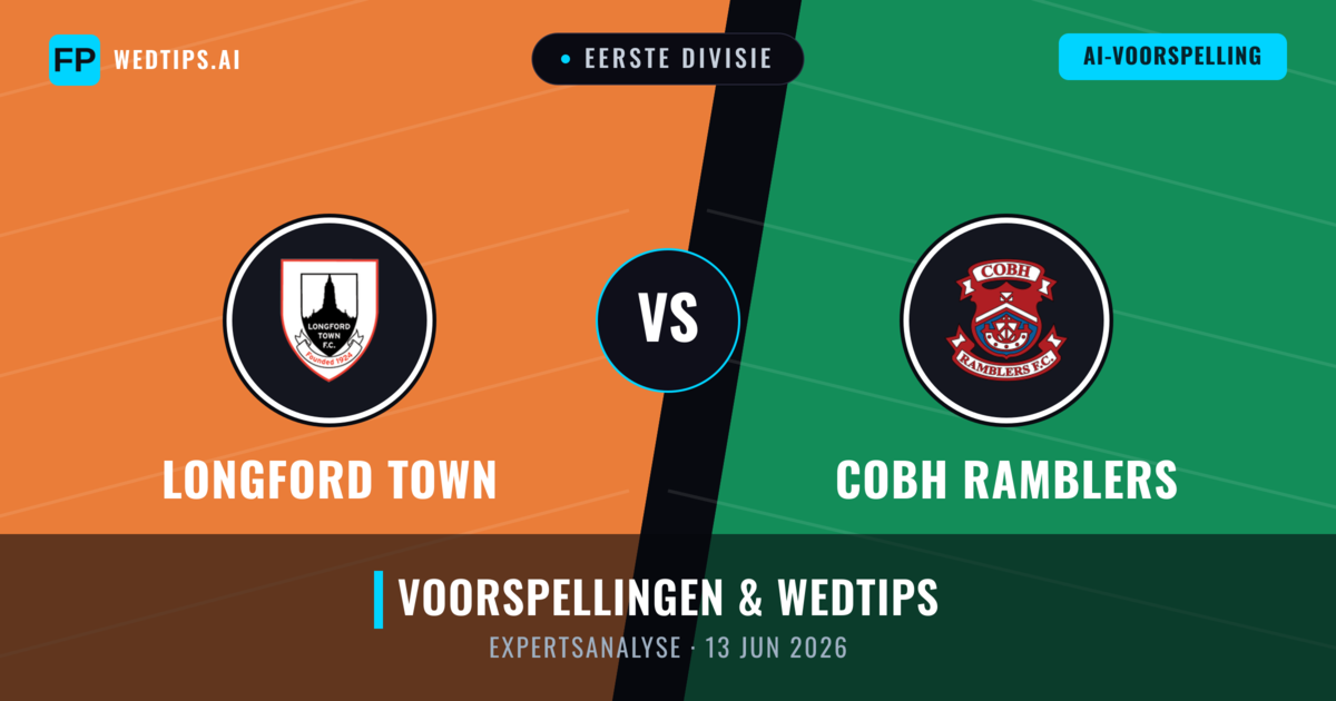 Longford Town vs Cobh Ramblers — voorspelling en vooruitblik wedstrijd