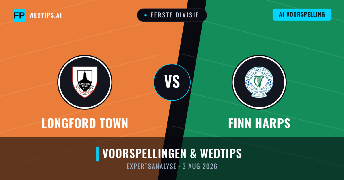 Longford Town vs Finn Harps — voorspelling en vooruitblik wedstrijd