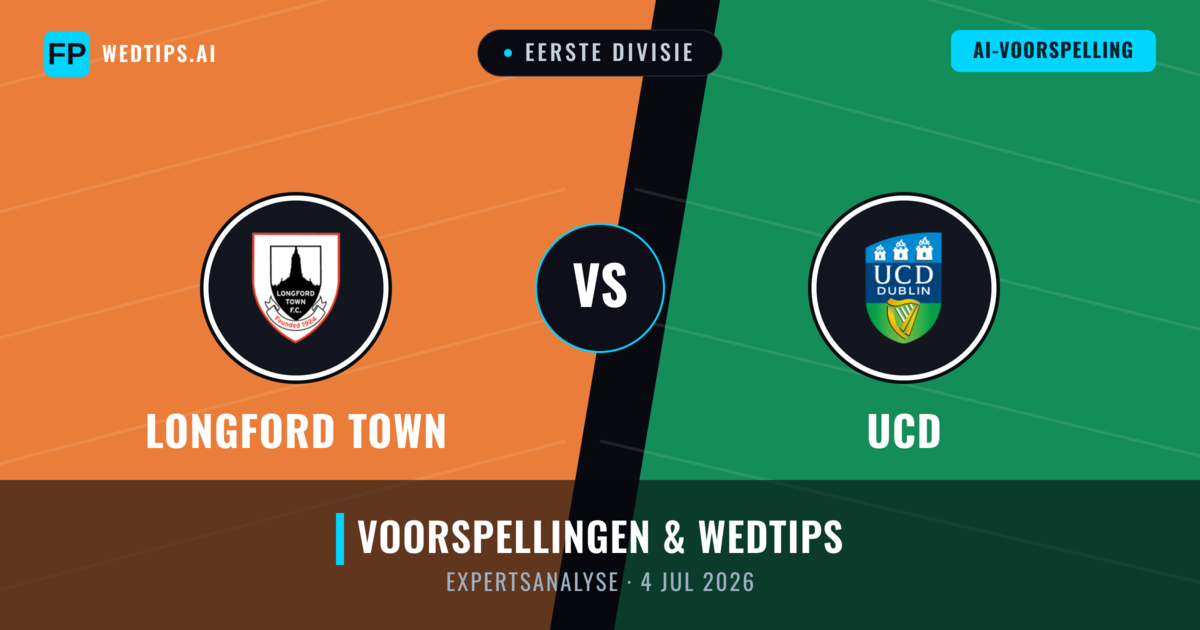 Longford Town vs UCD — voorspelling en vooruitblik wedstrijd