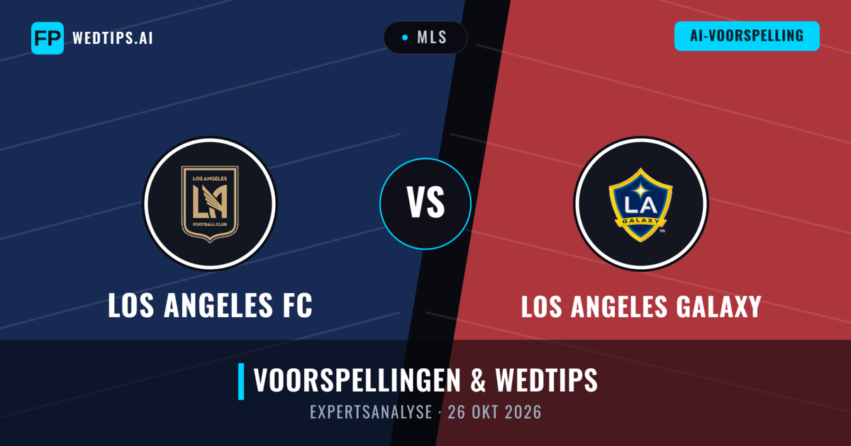 Los Angeles FC vs Los Angeles Galaxy — voorspelling en vooruitblik wedstrijd