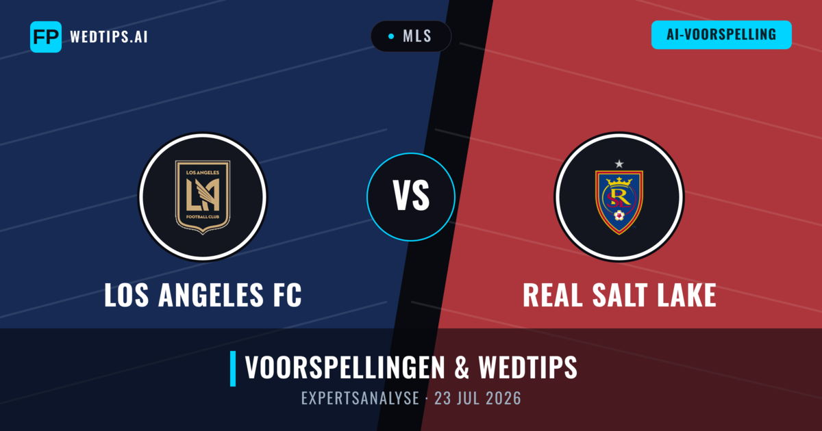 Los Angeles FC vs Real Salt Lake — voorspelling en vooruitblik wedstrijd