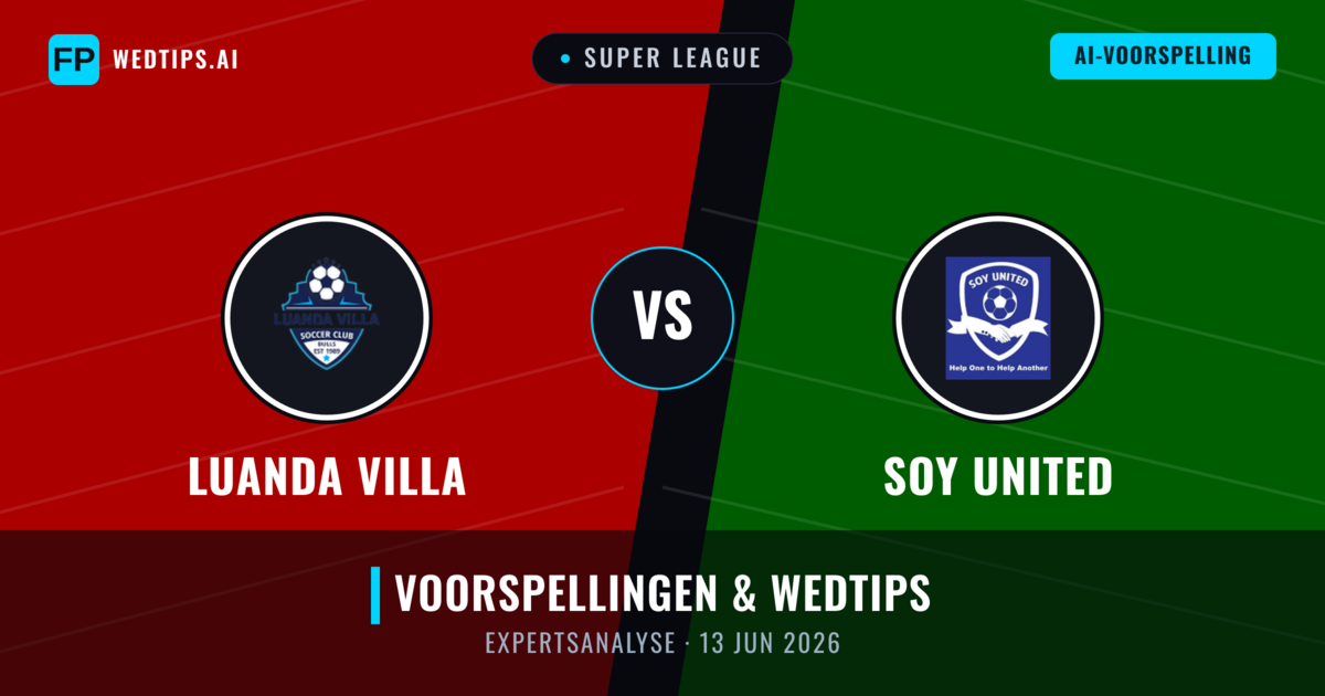 Luanda Villa vs Soy United — voorspelling en vooruitblik wedstrijd