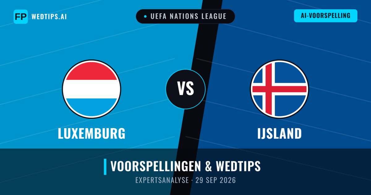 Luxemburg vs IJsland — voorspelling en vooruitblik wedstrijd