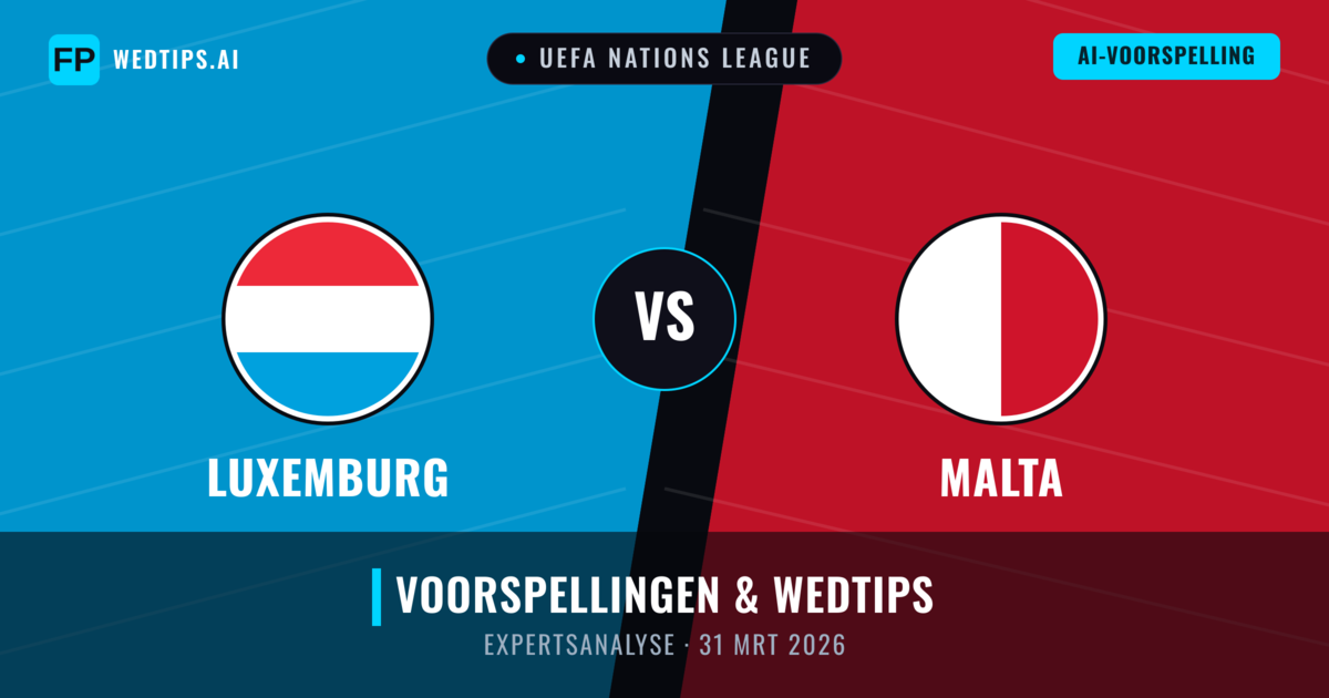 Luxemburg vs Malta — voorspelling en vooruitblik wedstrijd