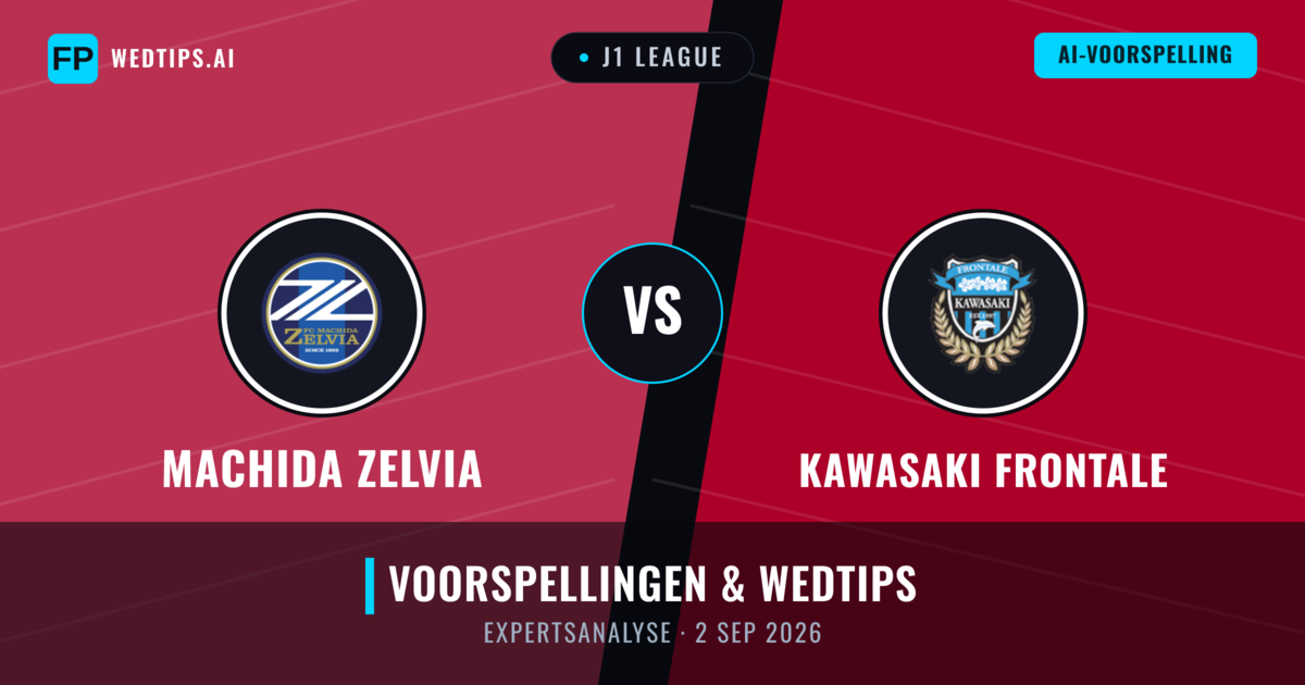 Machida Zelvia vs Kawasaki Frontale — voorspelling en vooruitblik wedstrijd