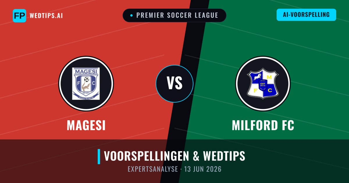Magesi vs Milford FC — voorspelling en vooruitblik wedstrijd