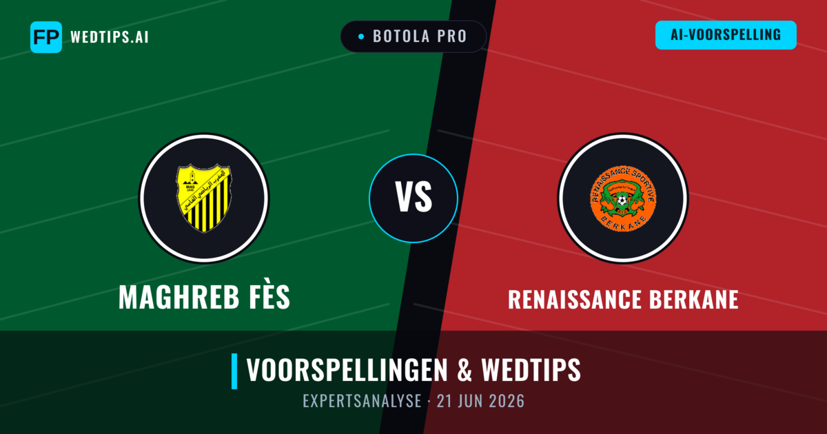 Maghreb Fès vs Renaissance Berkane — voorspelling en vooruitblik wedstrijd