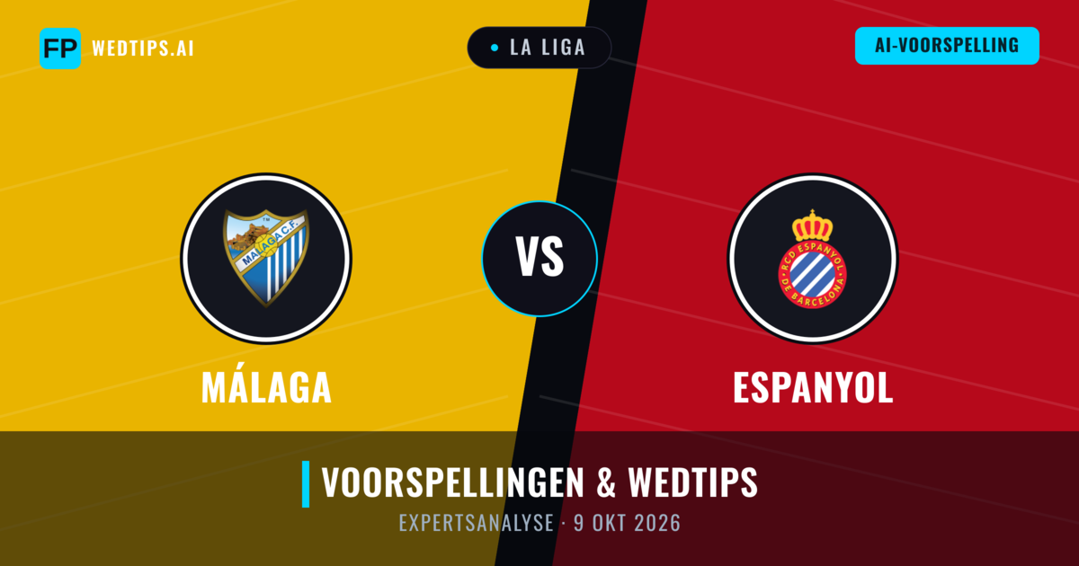 Málaga vs Espanyol — voorspelling en vooruitblik wedstrijd