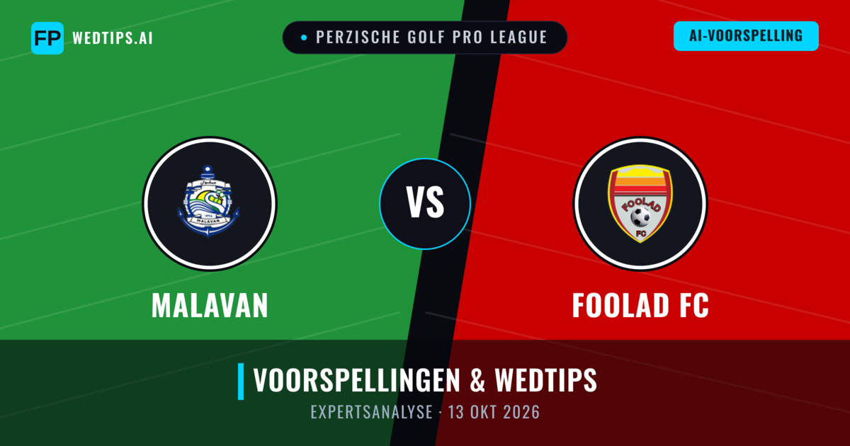 Malavan vs Foolad FC — voorspelling en vooruitblik wedstrijd