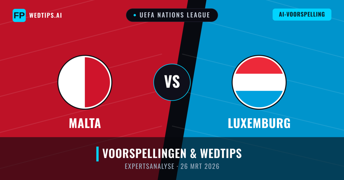Malta vs Luxemburg — voorspelling en vooruitblik wedstrijd