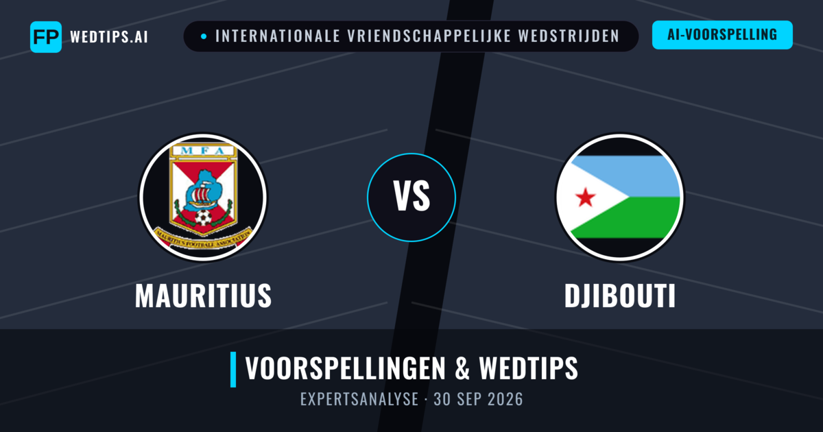 Mauritius vs Djibouti — voorspelling en vooruitblik wedstrijd