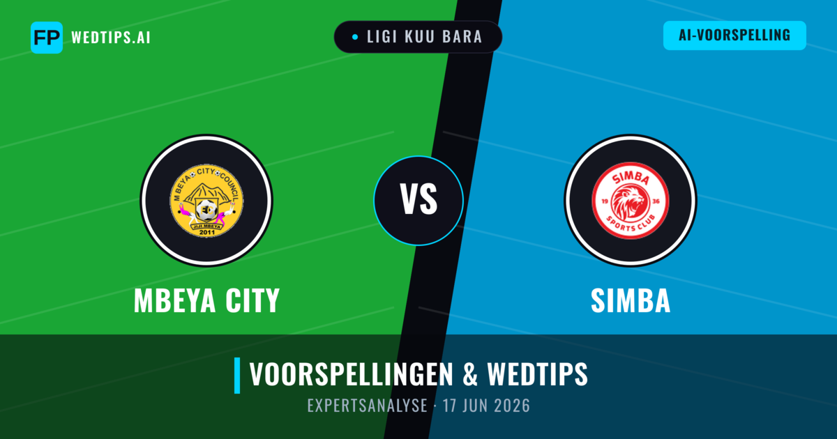 Mbeya City vs Simba — voorspelling en vooruitblik wedstrijd