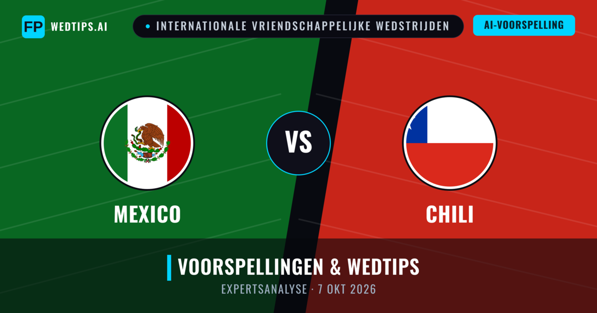 Mexico vs Chili — voorspelling en vooruitblik wedstrijd