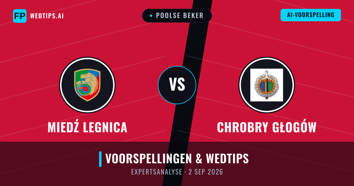 Miedź Legnica vs Chrobry Głogów — voorspelling en vooruitblik wedstrijd