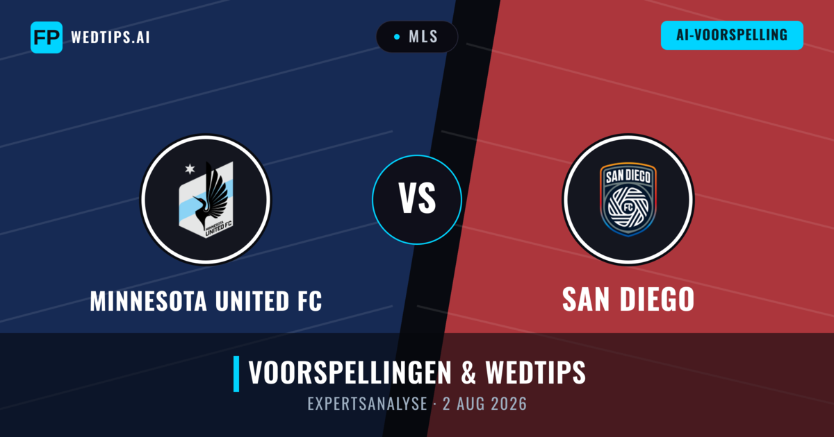 Minnesota United FC vs San Diego — voorspelling en vooruitblik wedstrijd