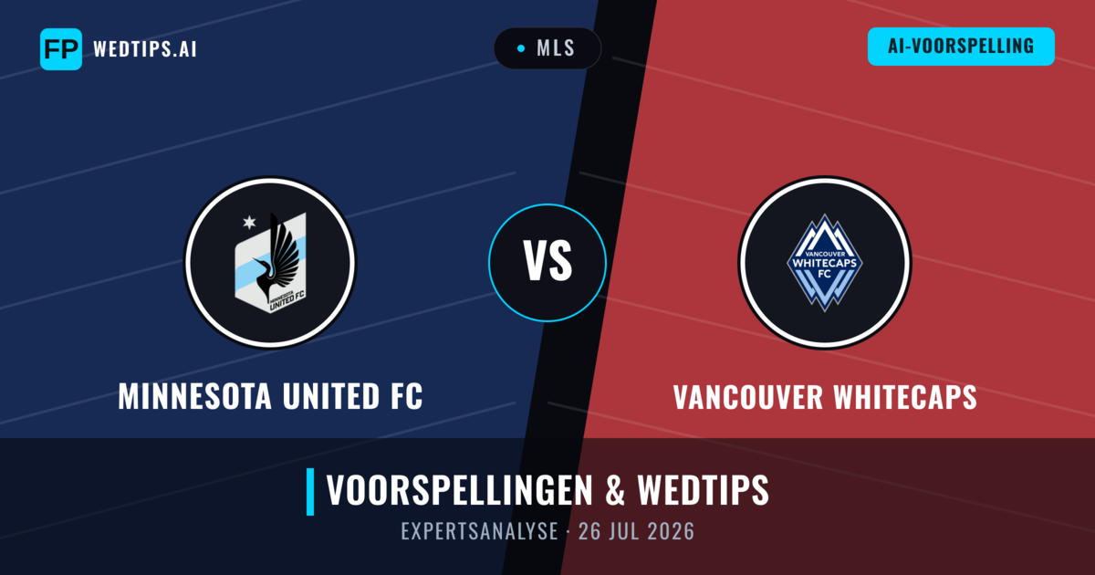 Minnesota United FC vs Vancouver Whitecaps — voorspelling en vooruitblik wedstrijd