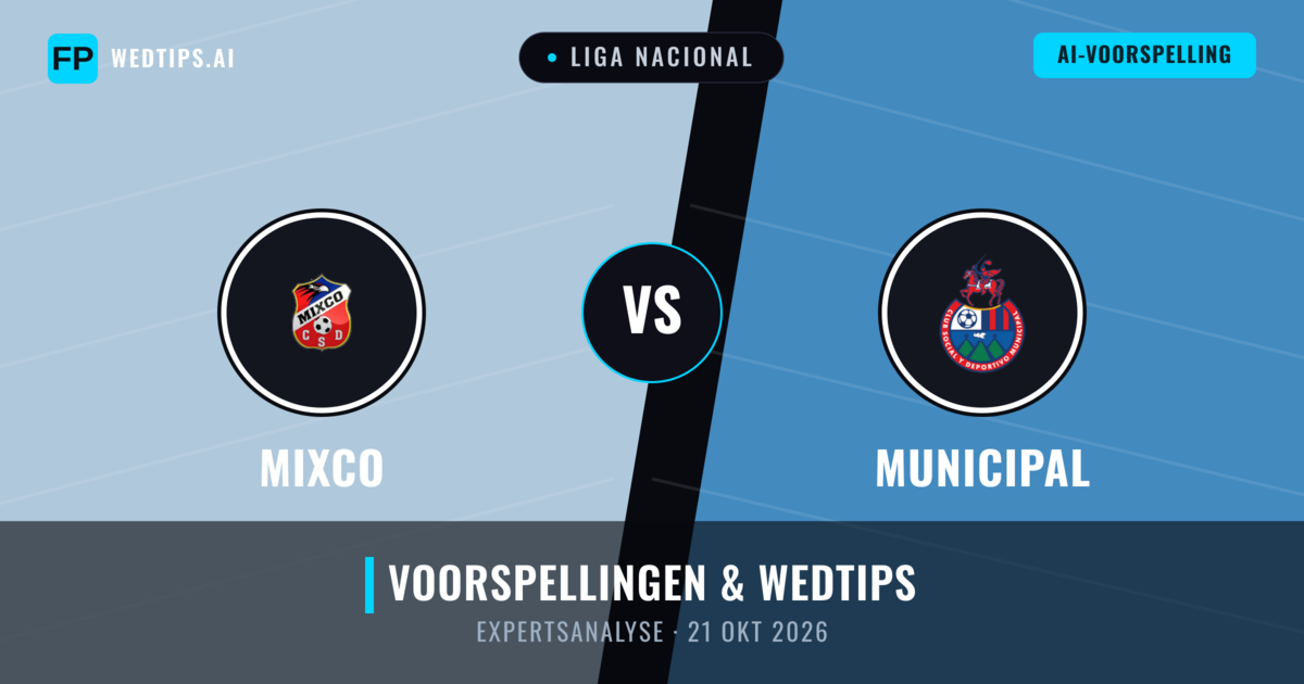 Mixco vs Municipal — voorspelling en vooruitblik wedstrijd