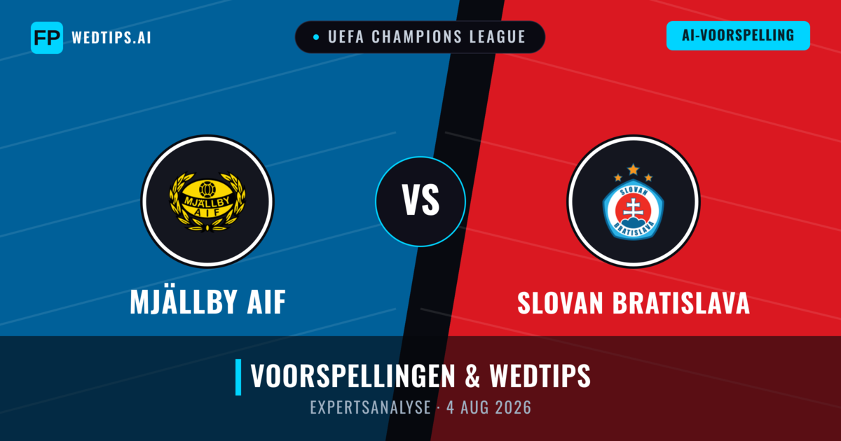 Mjällby AIF vs Slovan Bratislava — voorspelling en vooruitblik wedstrijd