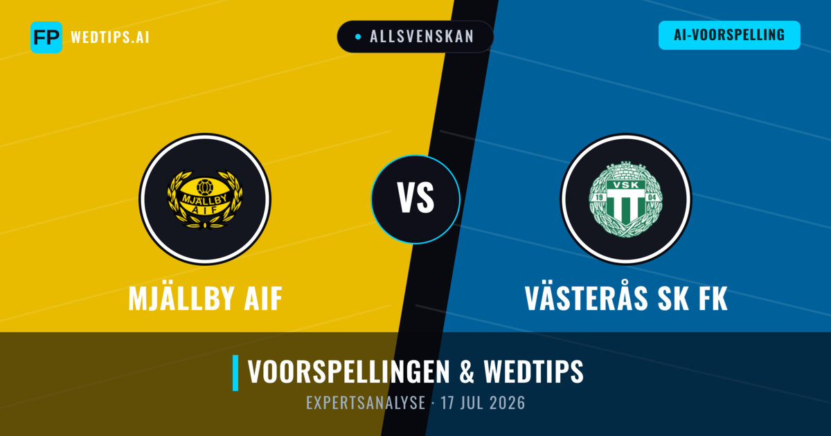Mjällby AIF vs Västerås SK FK — voorspelling en vooruitblik wedstrijd