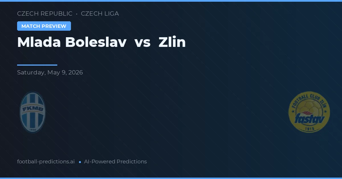 Mladá Boleslav vs Zlin — voorspelling en vooruitblik wedstrijd
