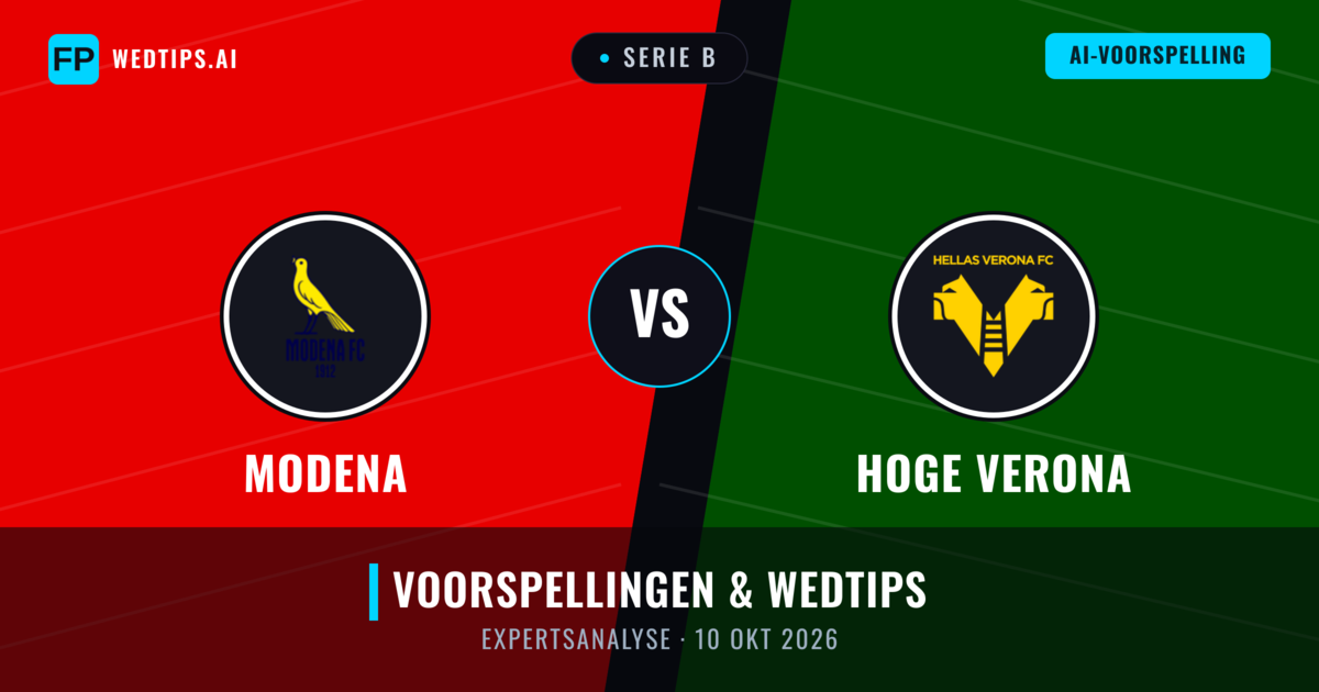 Modena vs Hoge Verona — voorspelling en vooruitblik wedstrijd