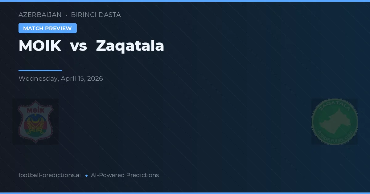 MOIK vs Zaqatala — voorspelling en vooruitblik wedstrijd